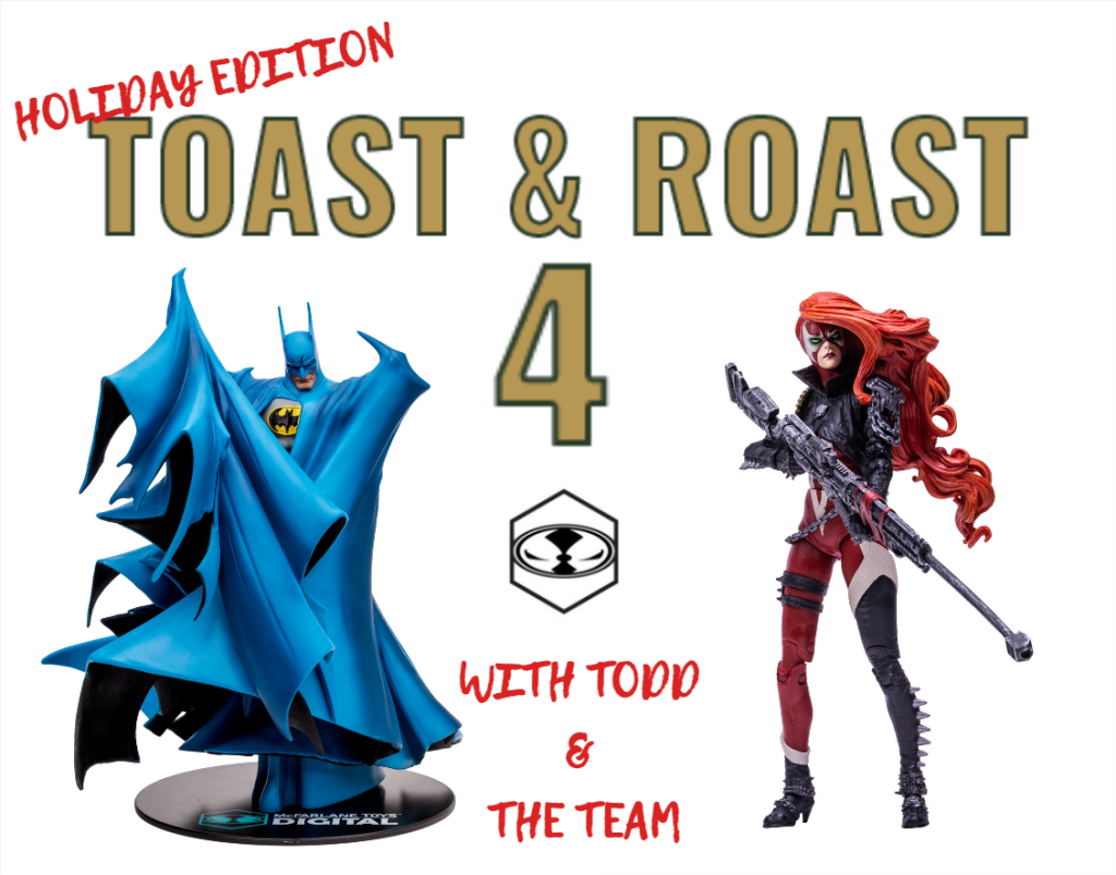 Toast n Roast Prizes – $450 Grand Prize and comics signed by TODD