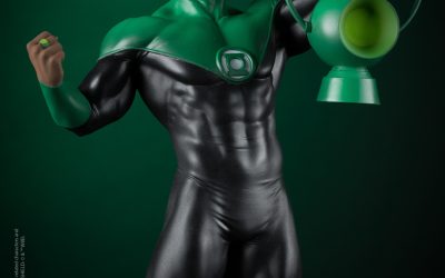 MTD ONLY – 50% OFF GREEN LANTERN (JOHN STEWARD) RESIN STATUE LAUNCHING 7 / 24! 
