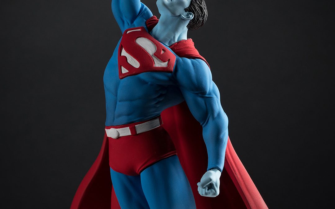 MTD ONLY PROMO – Superman by Gary Frank 1:10th Scale Resin Statue launches for pre-order on DECEMBER 19th!