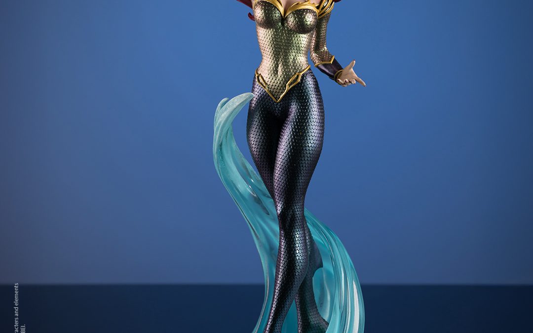 MTD ONLY PROMO – Mera by J. Scott Campbell 1:8th Scale Resin Statue launches for pre-order on JUNE 11th!