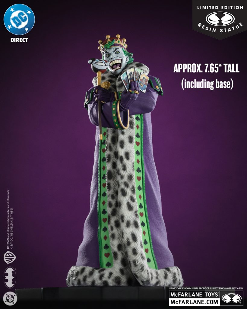 MTD ONLY PROMO – The Joker by Ed McGuinness (Joker Purple Craze) 1:10 Scale Resin Statue launches for pre-order on JULY 21st!