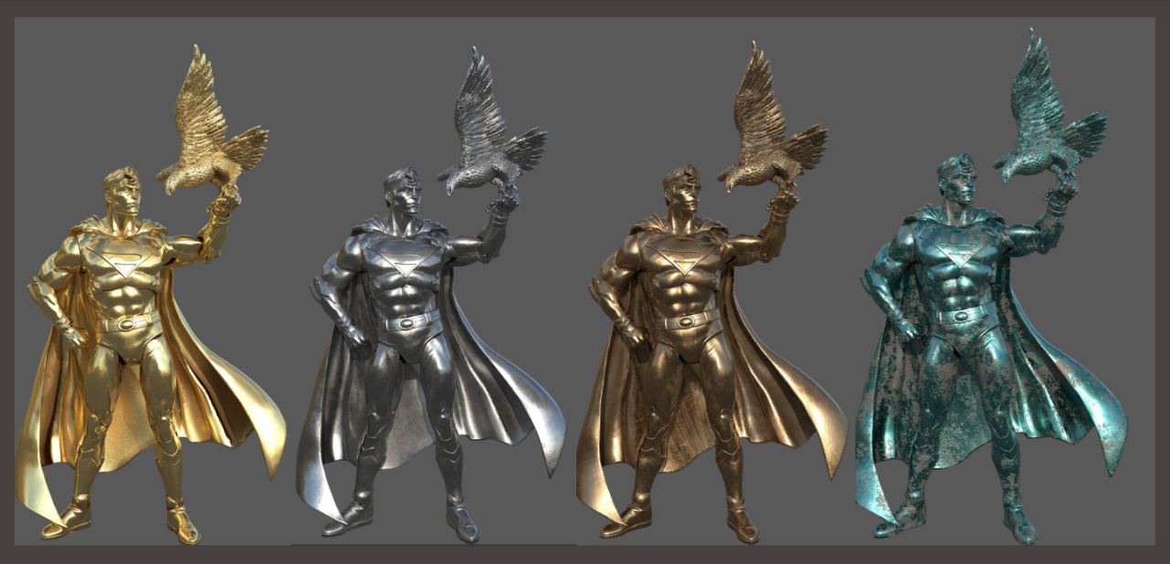 SUPERMAN - CENTENNIAL PARK TRIBUTE STATUE DROP - McFarlane Toys